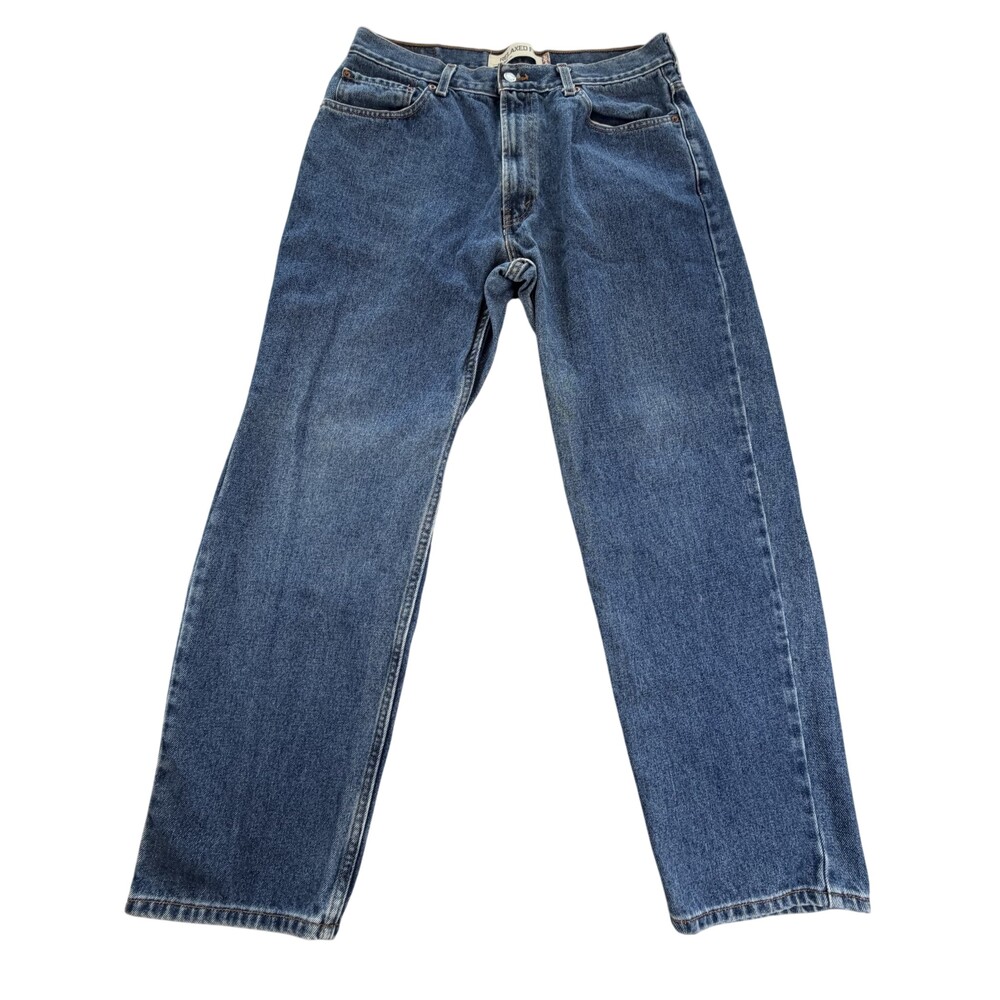 Vtg Y2K Levis 550 Jeans Mens FITS 34x30 Blue Relaxed Fit Tapered Leg Denim